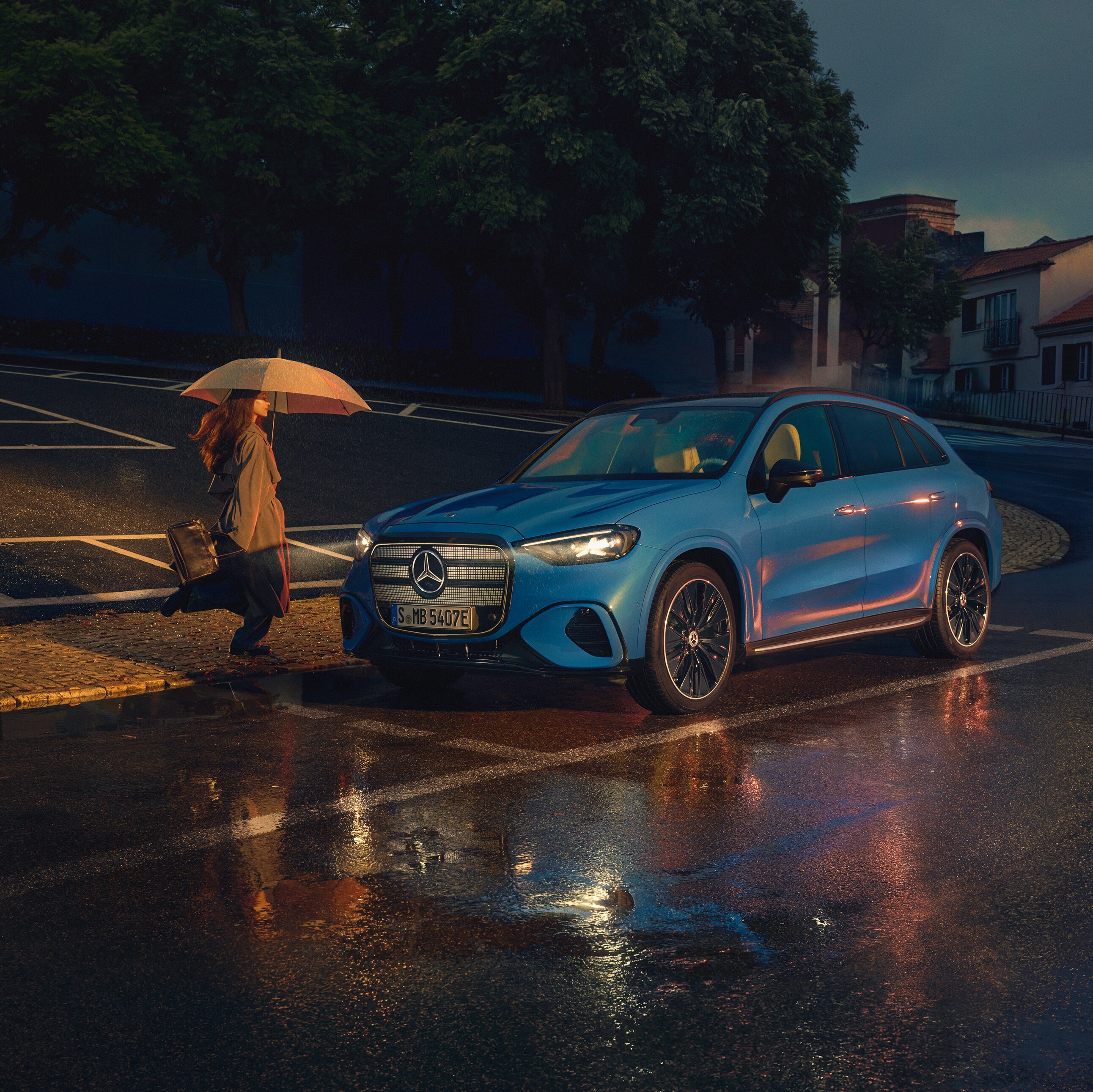 The all new electric GLC.