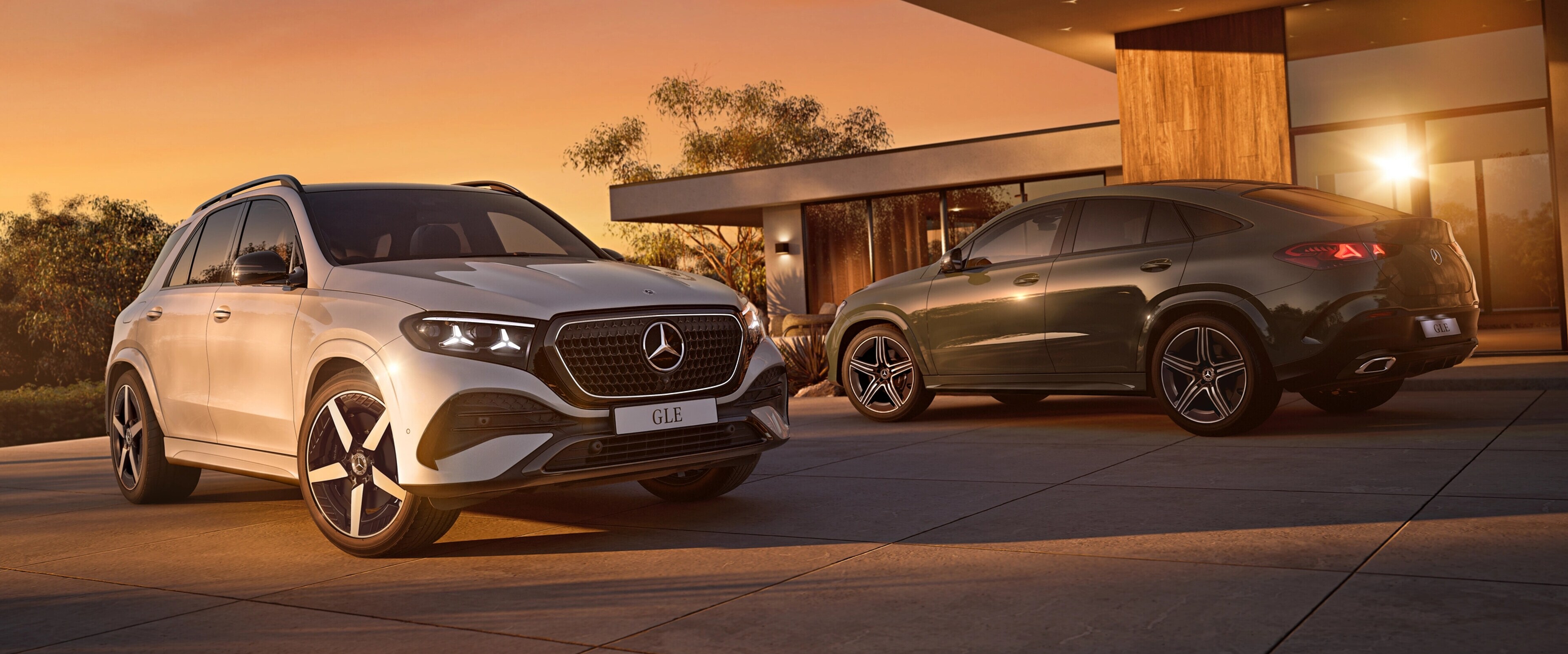 The all new Mercedes-Benz GLE SUV & Coupé.