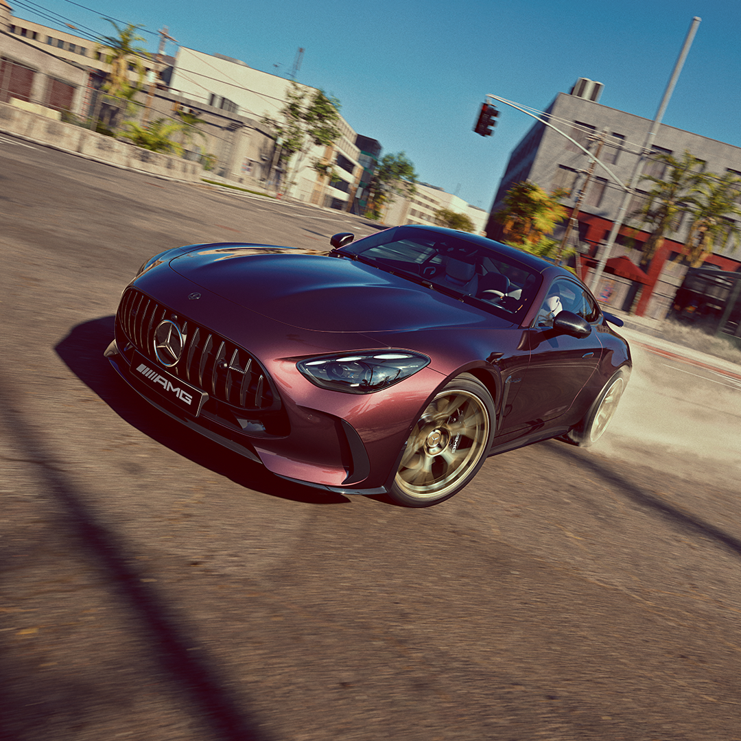 The Mercedes-AMG GT Coupé
