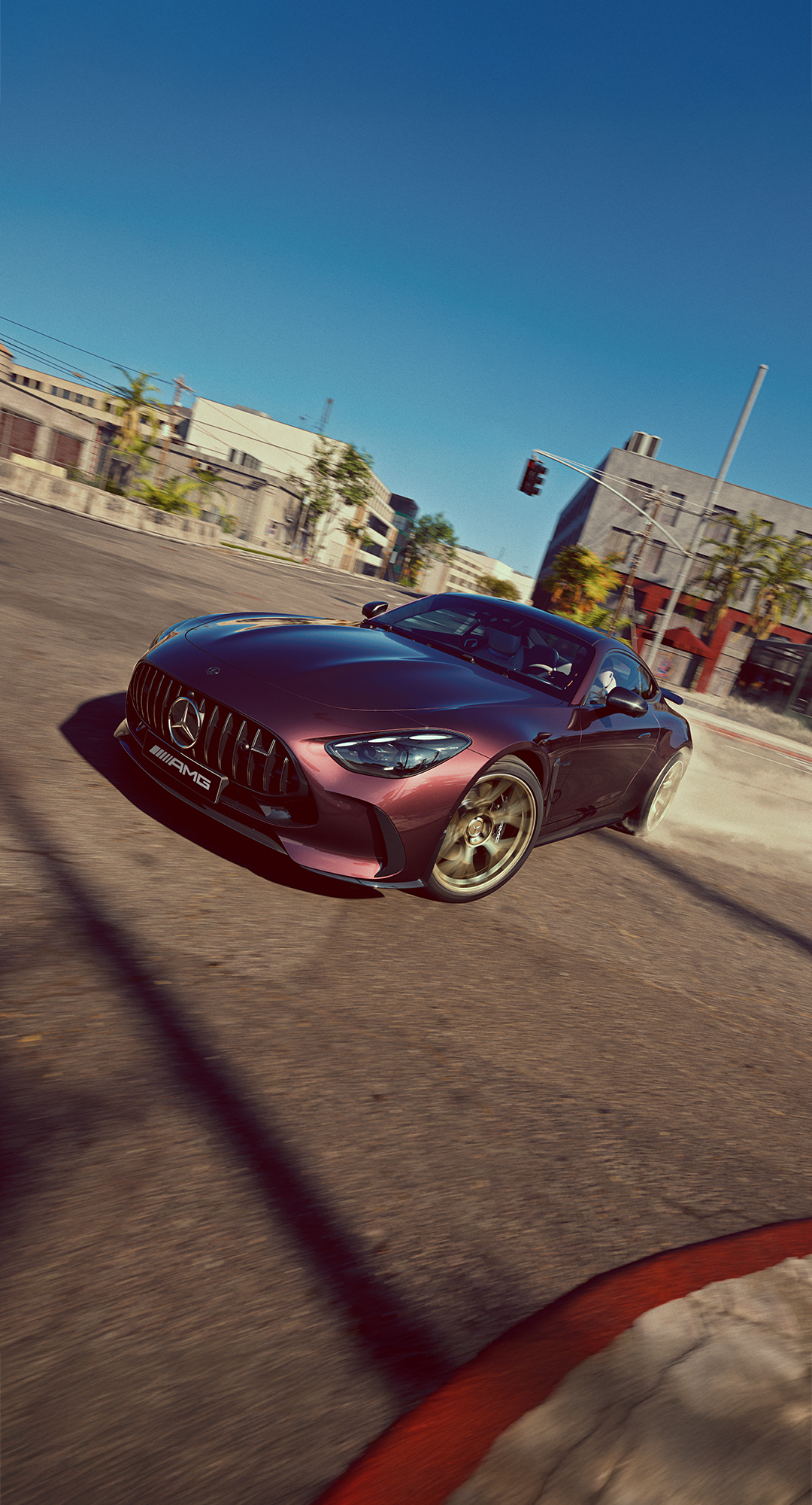 The Mercedes-AMG GT Coupé