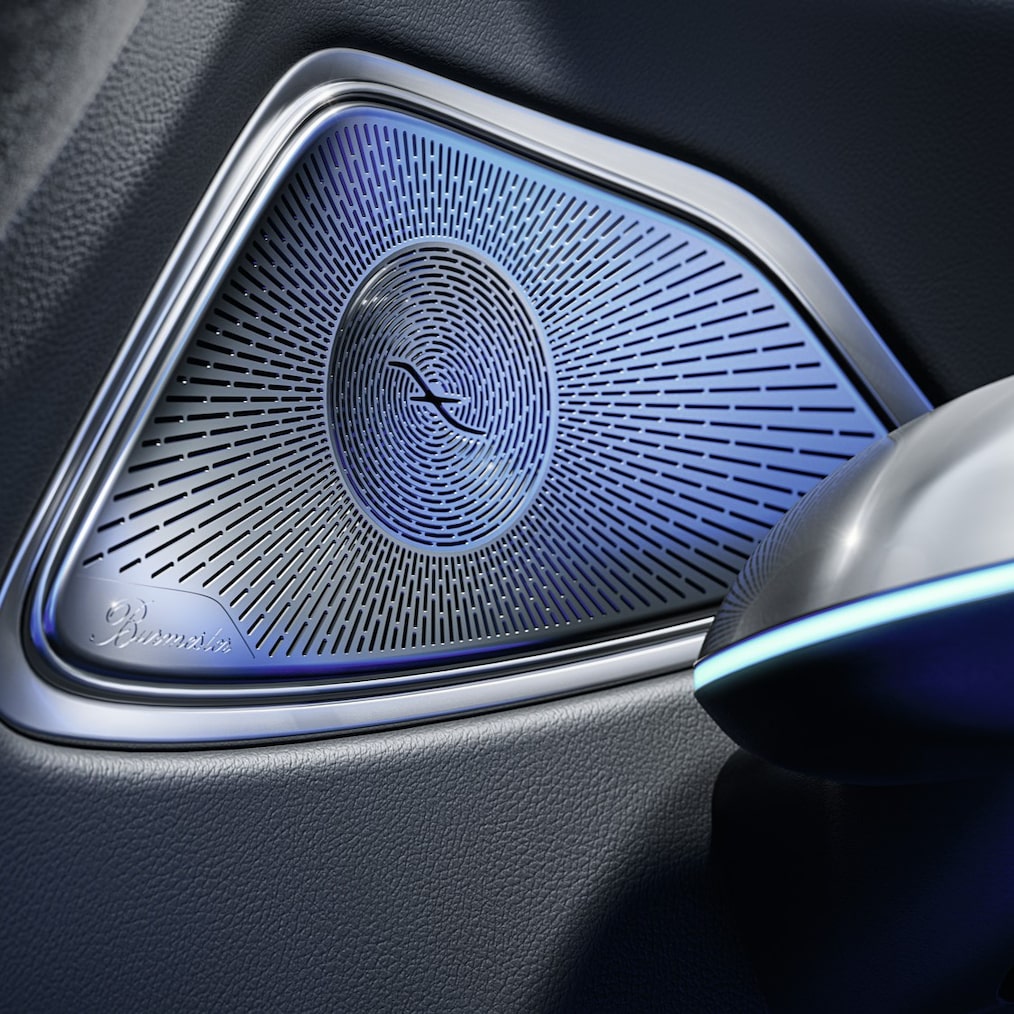 The interior of the E-Class Saloon from Mercedes-Benz.