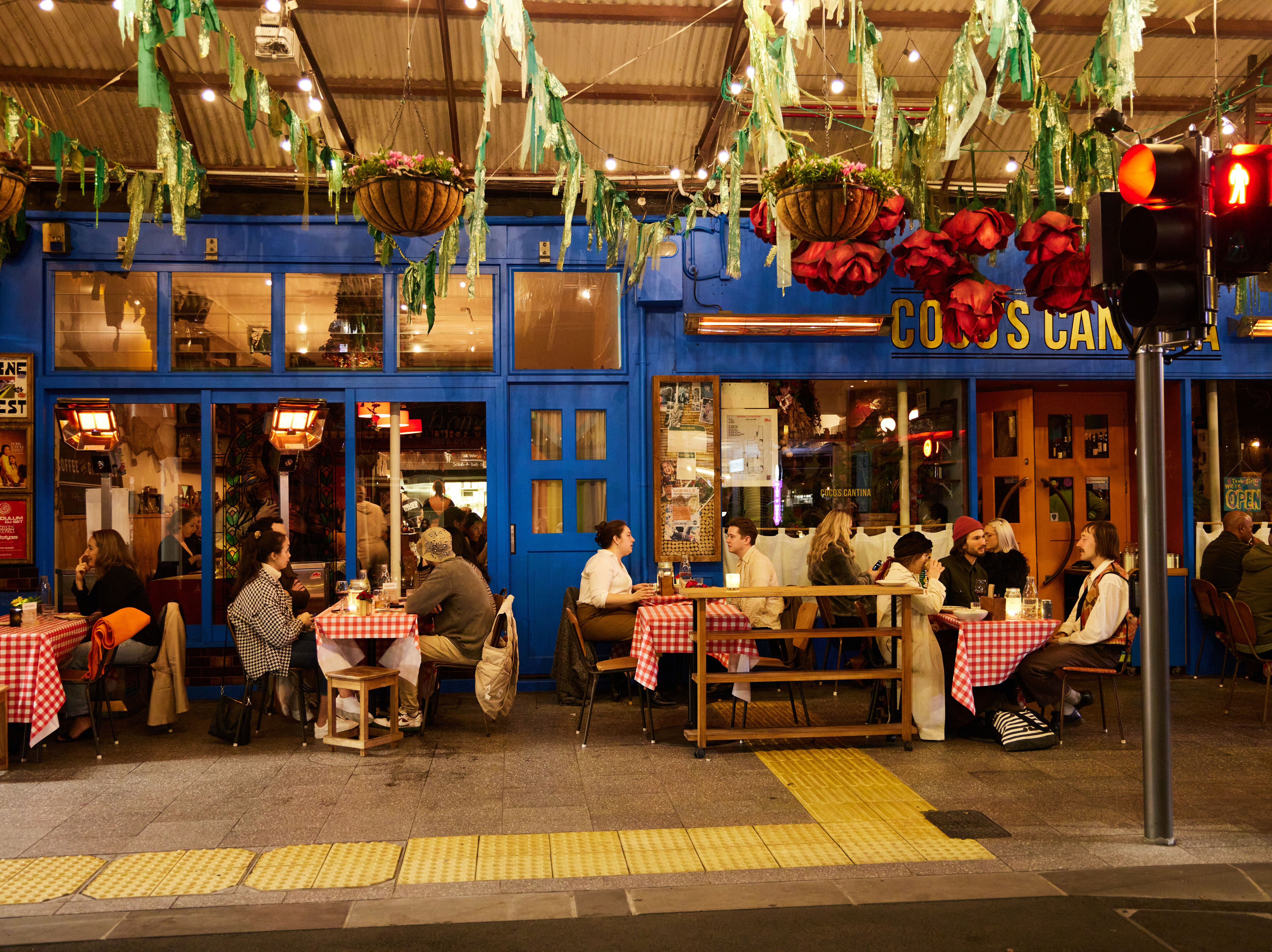 The bright exterior of Coco’s Cantina, one of the best places to eat in Auckland. Image credit/photographer: Sean D’Souza