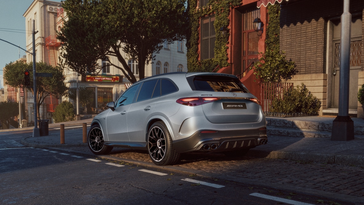The motorisation of the new Mercedes-AMG GLC Coupé.