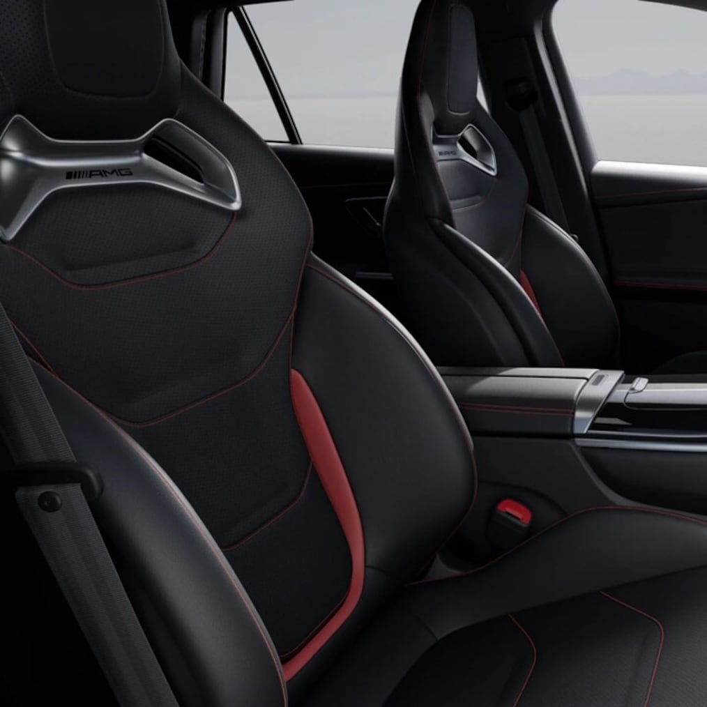 AMG Performance Seats of the new Mercedes-AMG GLC SUV.