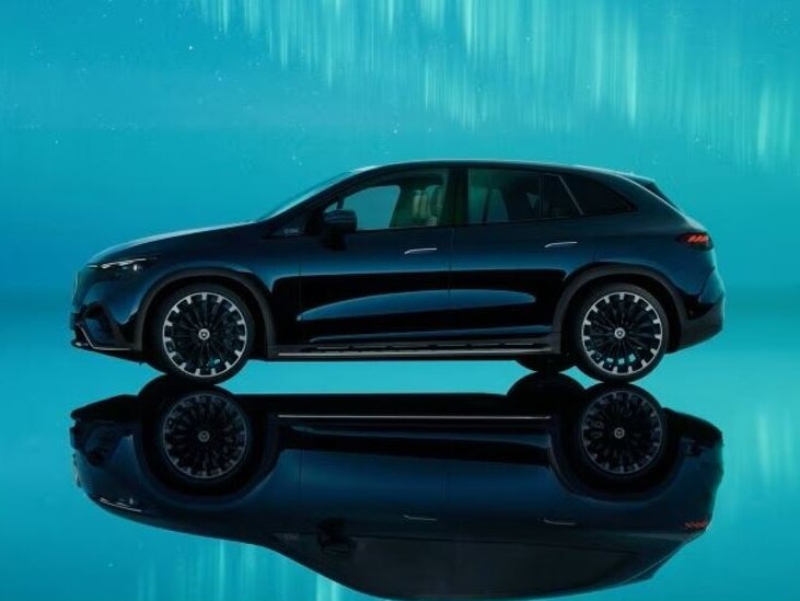 The luxurious all-electric EQE SUV.