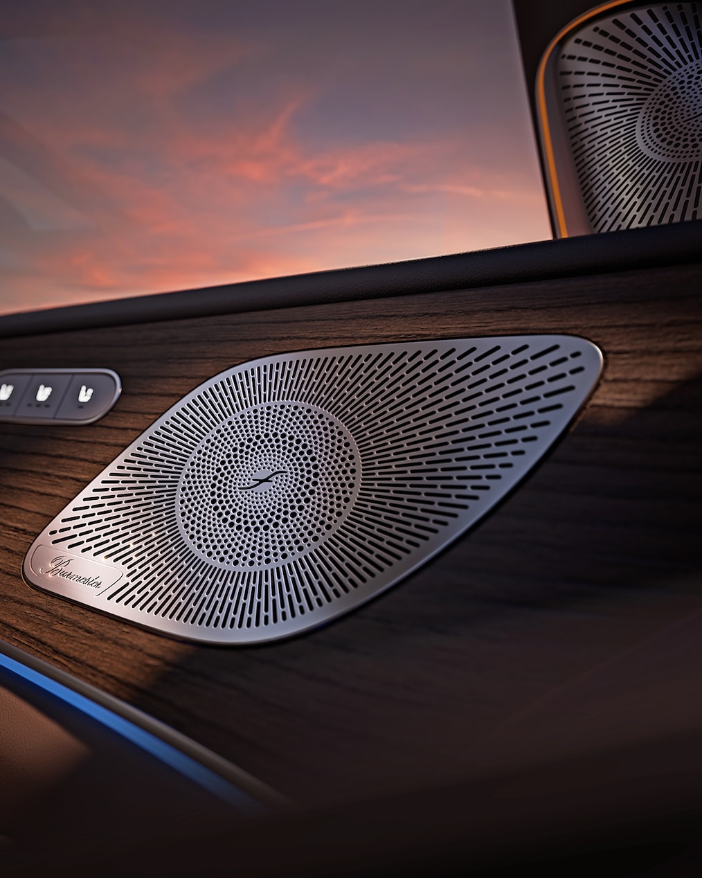 Upholstery of the new GLS from Mercedes-Benz.