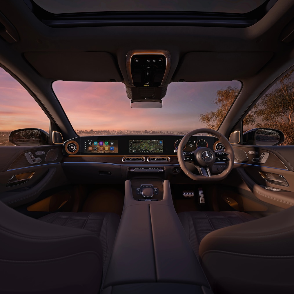 The Mercedes-Benz Operating System (MB.OS) of the new GLS from Mercedes-Benz.