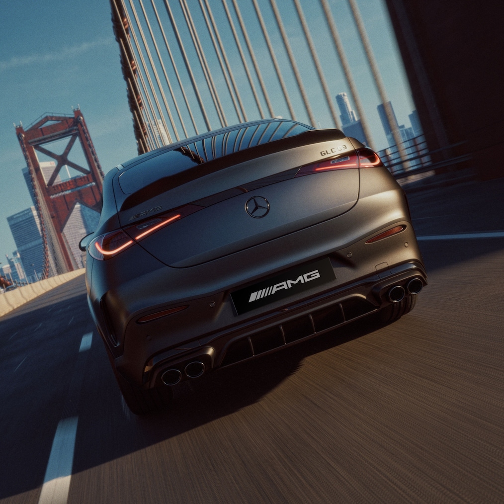 The motorisation of the new Mercedes-AMG GLC Coupé.
