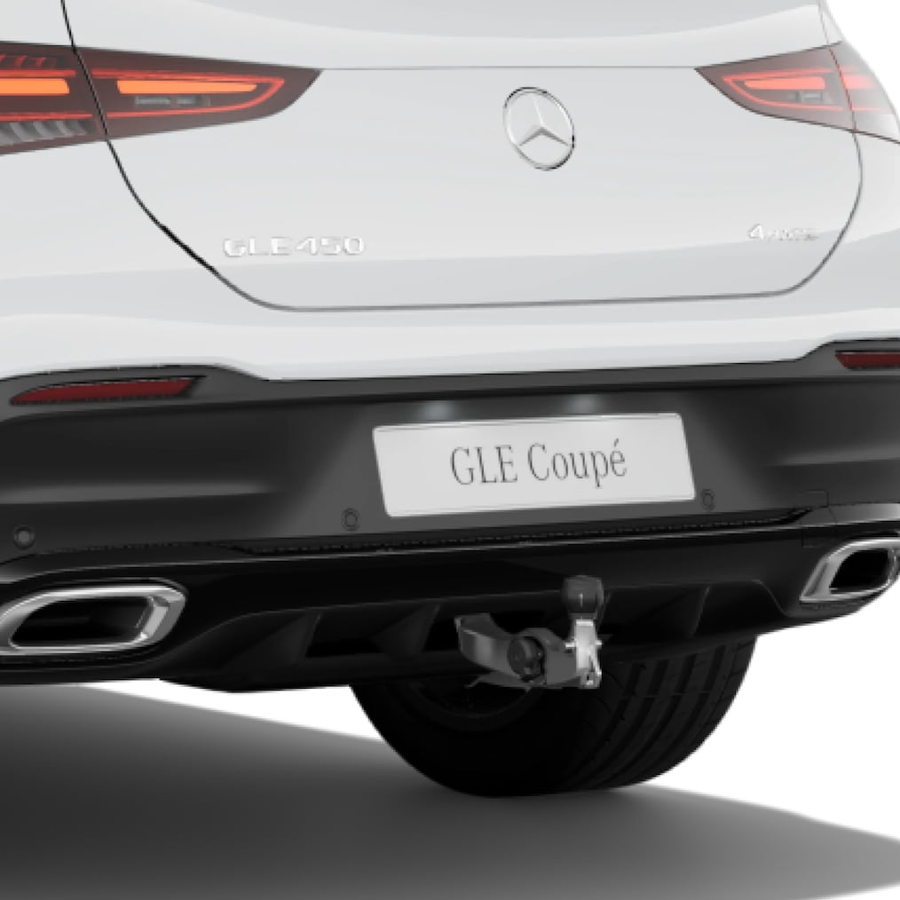The GLE 350 de 4MATIC with EQ hybrid technology from Mercedes-Benz.