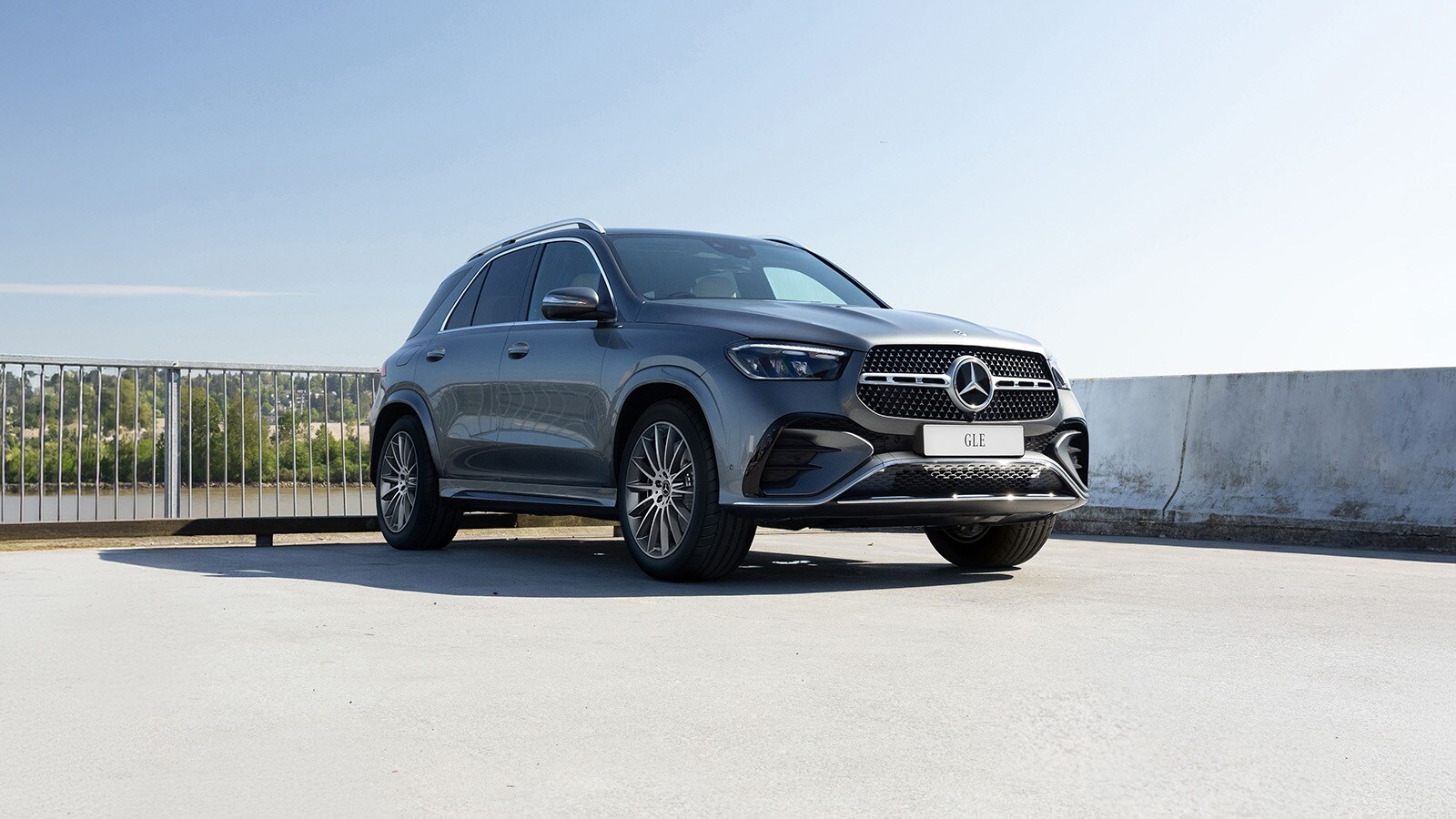 The spacious GLE SUV.