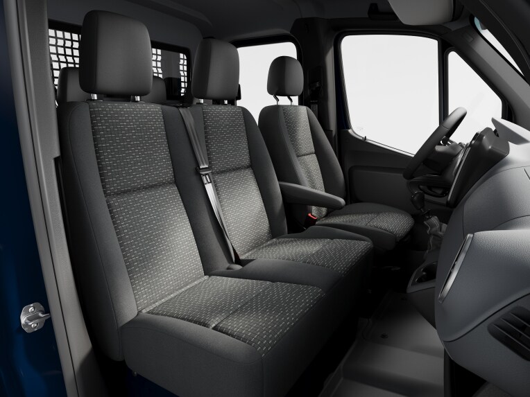 Co-driver's bench seat