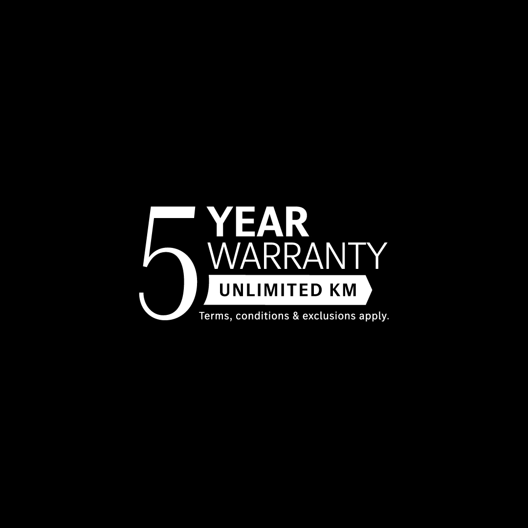 5 Year Warranty 5 Year Warranty