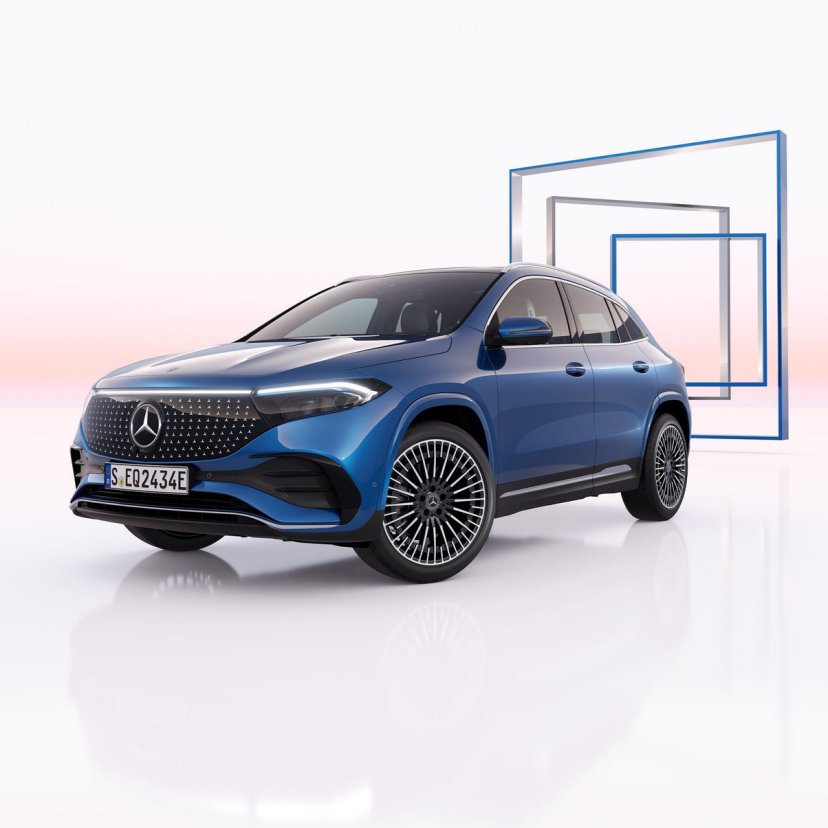 The new EQA Mercedes Benz